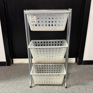 Three-Tiered Storage Basket Organizer (room essentials)